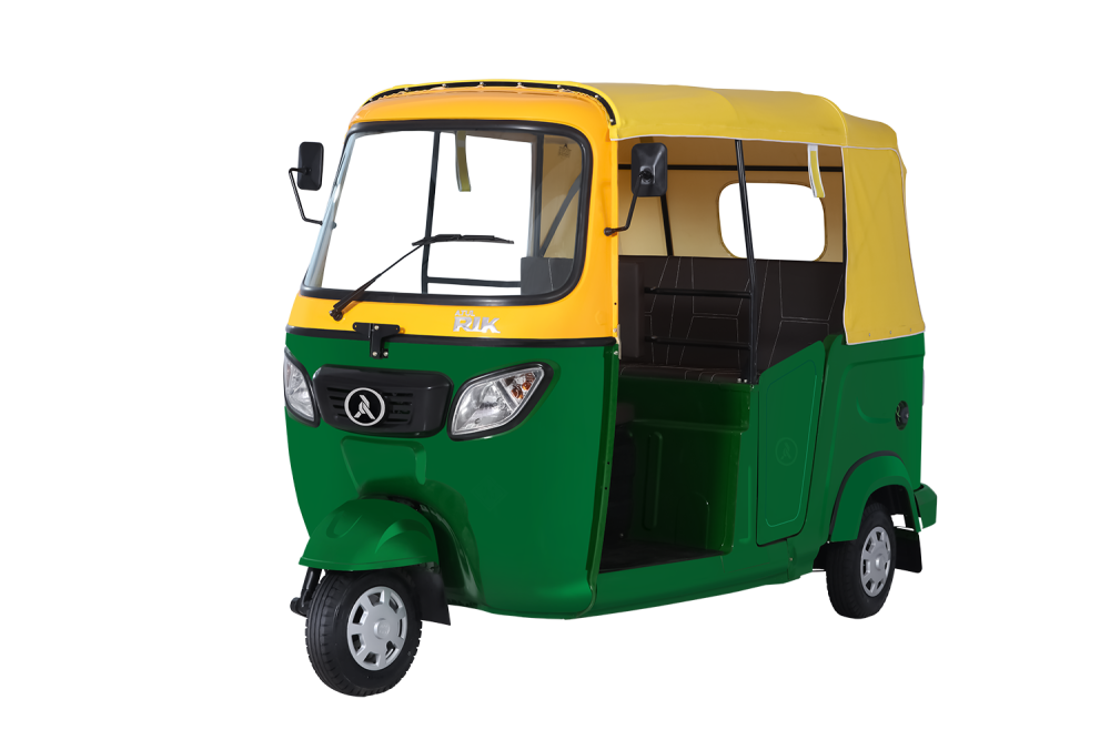 Atul RIK CNG/LPG three-wheeler built for passenger and cargo mobility in Peru